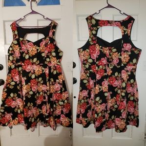 Plus Size Floral Dress, Torrid Size 26